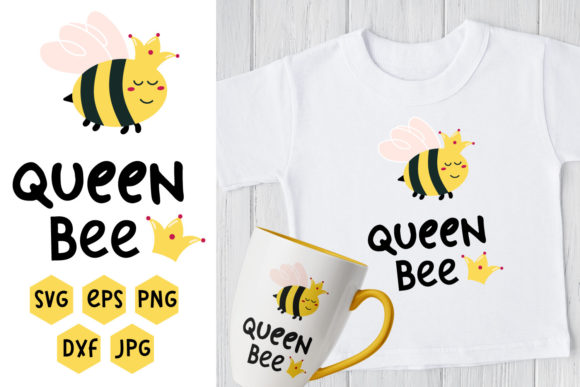 Bee Queen SVG, Bee SVG, Bumble Bee SVG Review