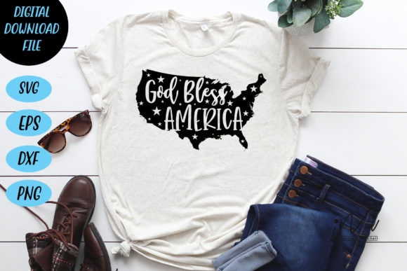 God Bless America T-Shirt Svg Review