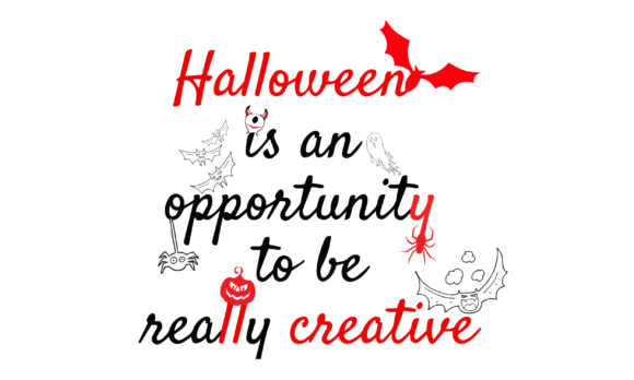 Halloween is an Opportunity Quote Embroidery Review