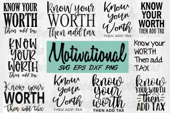 Know Your Worth Then Add Tax SVG Bundle Review