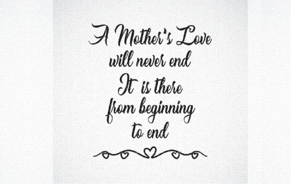 Mother’s Love Embroidery Design Review