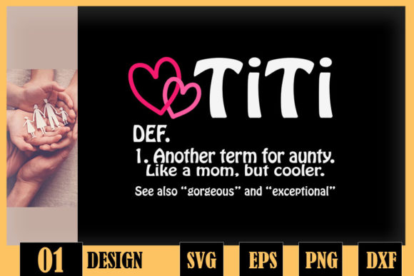 Titi Definition Best Aunt Ever Gigi Embroidery Review
