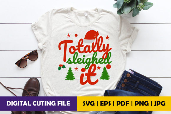 Totally Sleighed It Embroidery Review